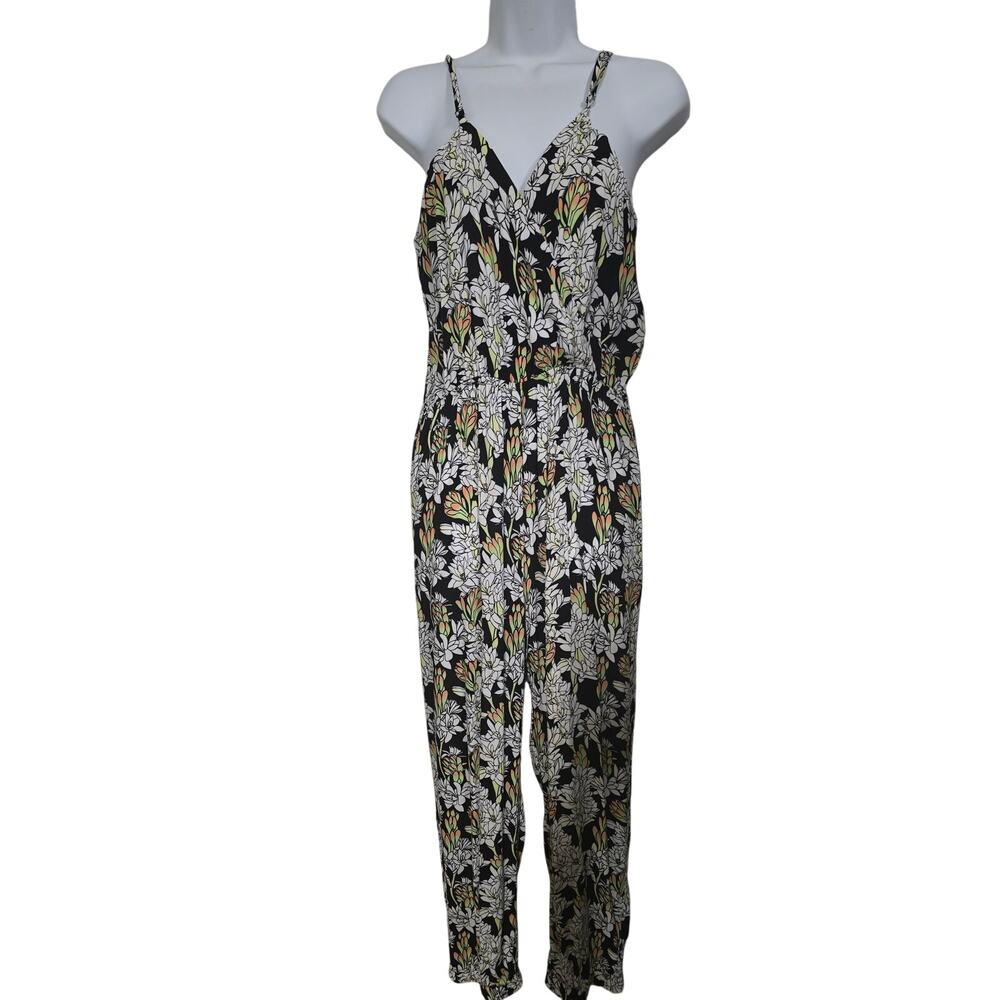 Ava Sky Fighting Eel Tuberose Print Zenni Jumper - NWT